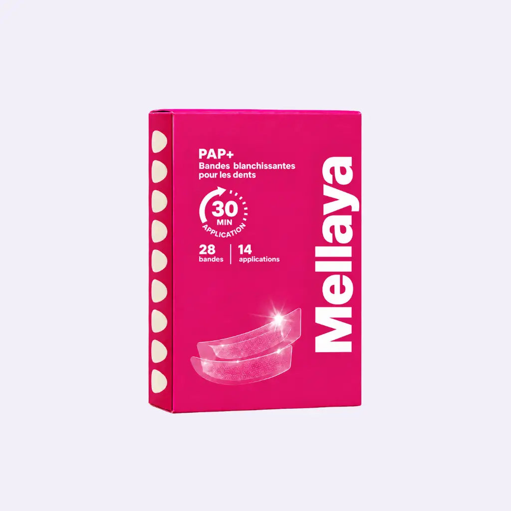 Bandes blanchissantes dentaires – Mellaya™